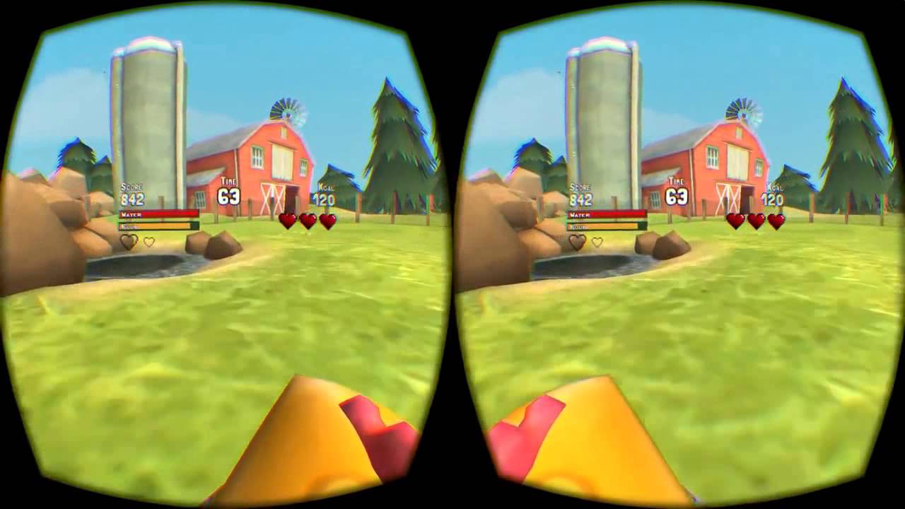 Oculus Rift Игры: Chicken Walk