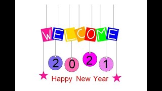 Happy New Year 2021 | Welcome using python turtle module