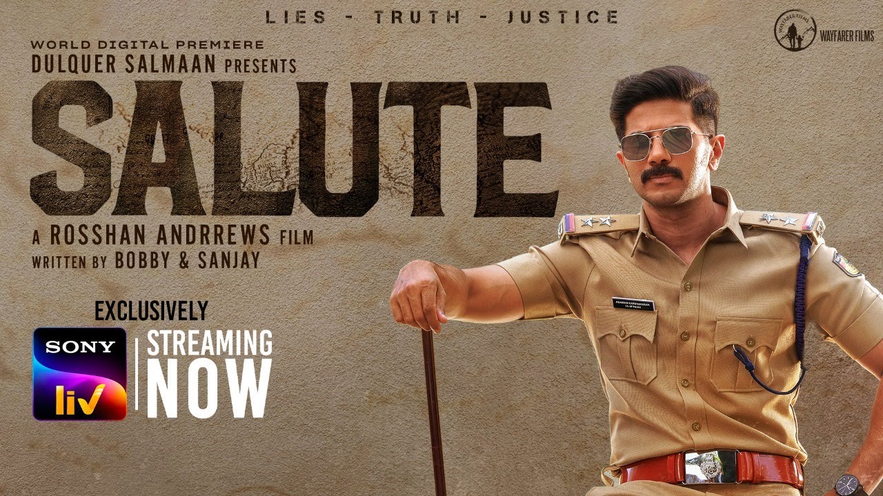 Dulquer’s  SALUTE | Hindi Movie | Official Promo | Streaming Now