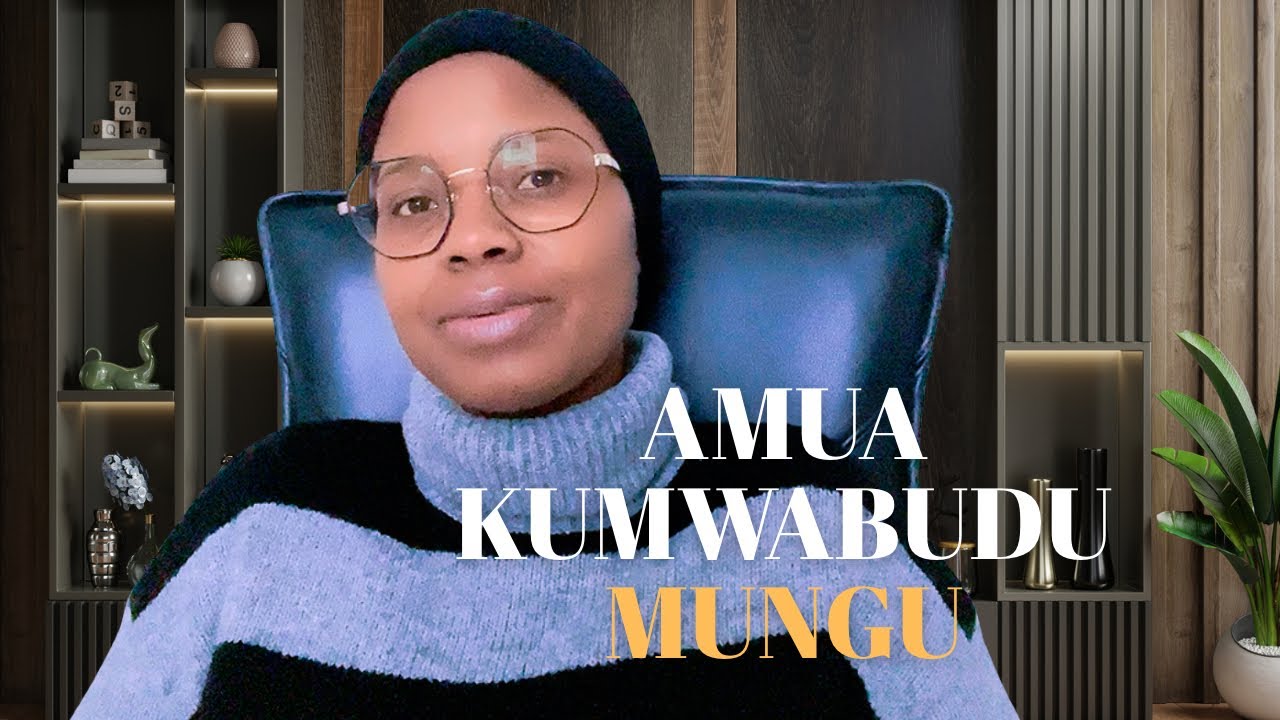 Je? Ni Nini au Ni Nani Atakaye Kutenga Na Mungu Muumba Wako | Je? Ni Wewe Mwenyewe Au!