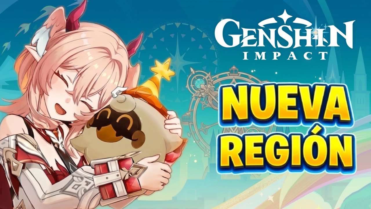 PRIMER VISTAZO A LA NUEVA REGION DE GENSHIN IMPACT - YouTube