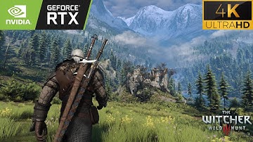 4K The Witcher 3 Next-Gen Modded Graphics HBAO+ | Took Lighting Mod | Showcase Comparison RTX3090