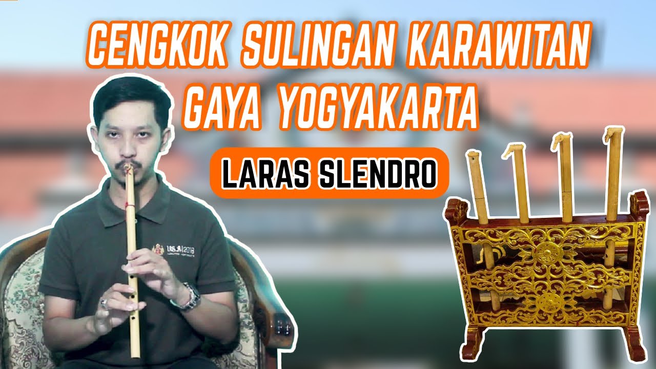 Cengkok Suling (Seruling) Karawitan Laras Slendro || Javanese Traditional Flute Song