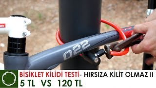 5 Tl Vs 120 Tl Bi̇si̇klet Ki̇li̇di̇ - Hırsıza Kilit Olmaz 2