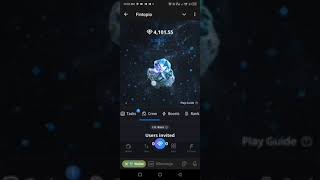 *Hope you've login your Fintopio today  to unlock  Diamond.  Many of us have collected over 100K HP