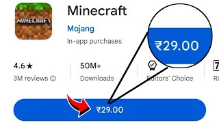 How to Buy Minecraft Price drop on Google Play store ₹29