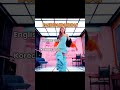 ENGLISH VS KOREAN #kpop #blackpink #blink #music