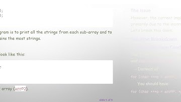 Troubleshooting the Double Pointer Array in C: Common Issues and Solutions