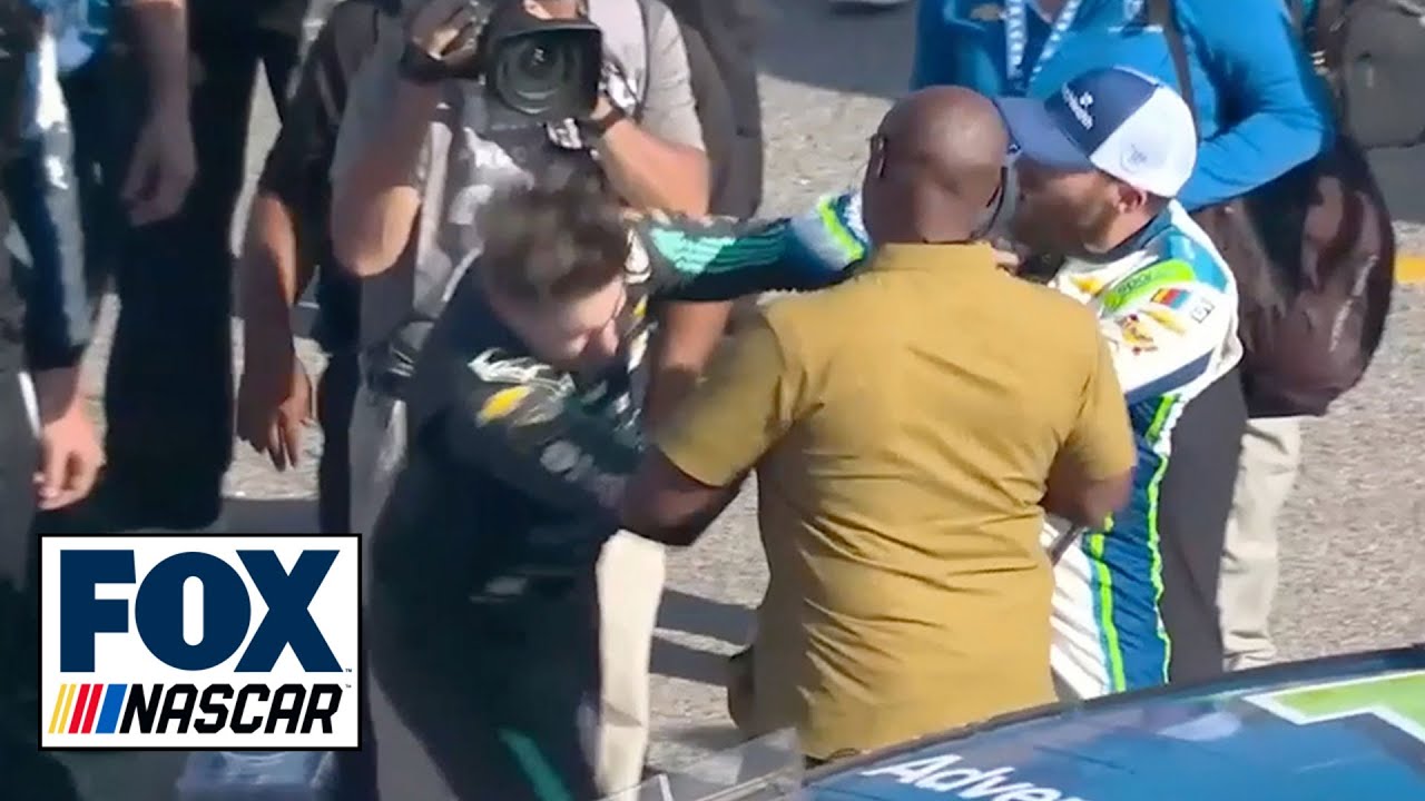 Watch: Ross Chastain punches Noah Gragson in NASCAR scuffle in ...