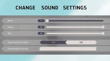 How to Change Sound Settings in Eversoul