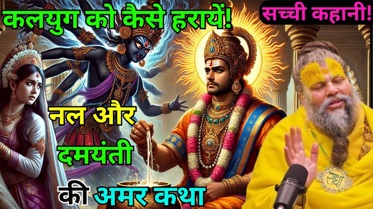 कलयुग का प्रभाव कैसे करें समाप्त? महाराज नल और दमयंती की अद्भुत कथा | Premanand Ji Maharaj