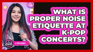 Apa Etika Berbunyi Yang Tepat Di Konser Kpop