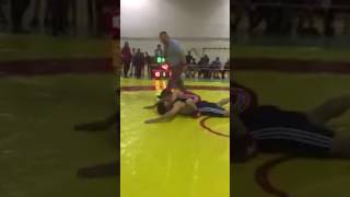 Down Sendromlu Güreş Hastası Bir Çocuk,