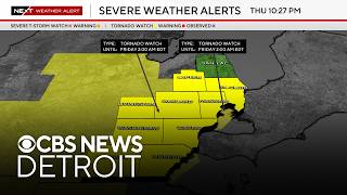 Watch live: Tracking severe weather sweeping through Southeast Michigan