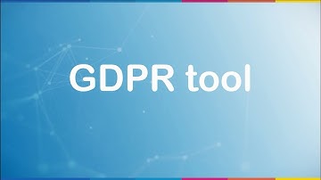GDPR-conform zijn en blijven met onze online tool!