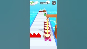 Bakery Stack Level 20 🍄 🥞 🍧 #gaming #viralvideo #shorts