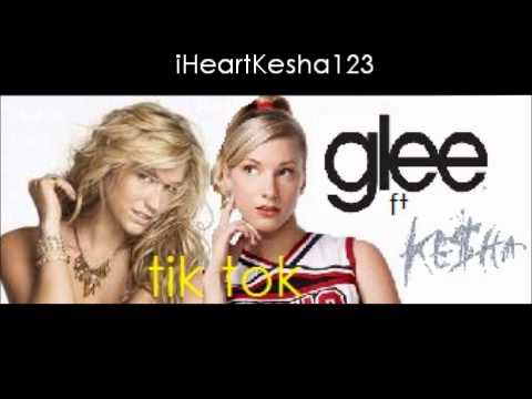 Ke$ha ft. Brittany from Glee - TiK ToK Full Song HQ