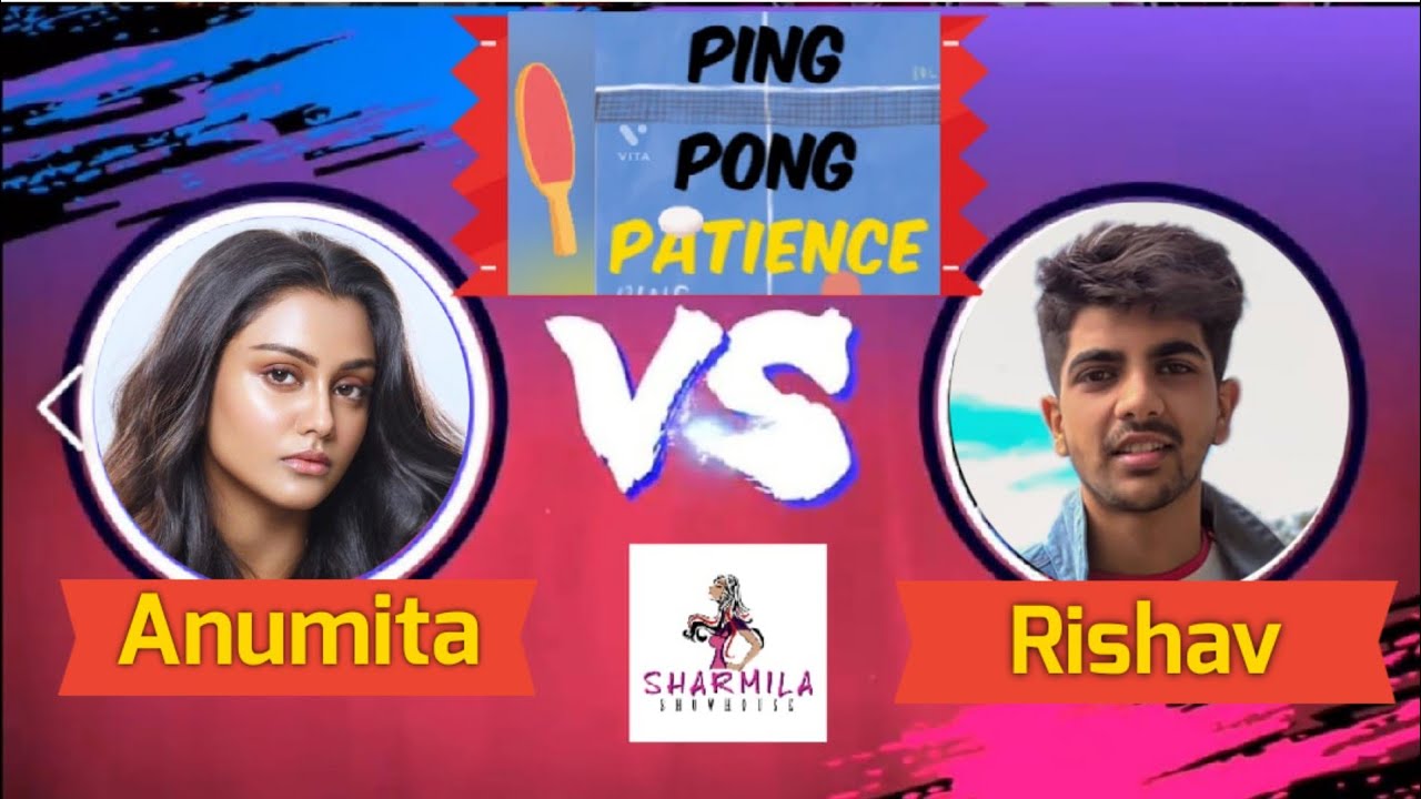Ping pong patience| অনুমিতা v/s ঋষভ| Anumita Dutta| Rishav Chakraborty| Interview| Pandob Goyenda