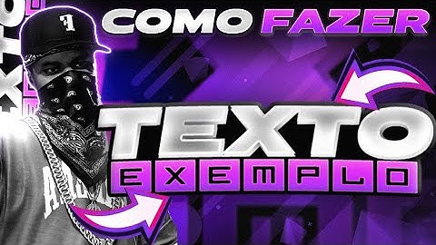 COMO FAZER TEXTO AVANÇADO  TEXTO PROFISSIONAL 3D PS TOUCH ? (TEU DESIGNER )