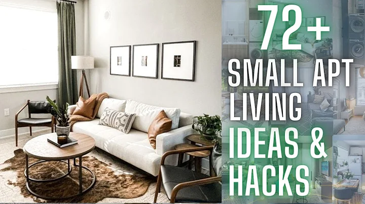 72+ Small Apartment Living Room Set Up, Kitchen, Bathroom & Studio | Small Apartment Living Hacks