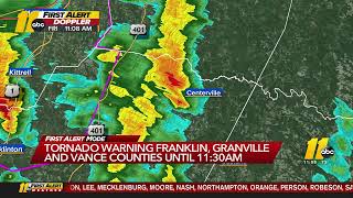 Wtvd Abc 11 Tornado Warning Coverage November 11, 2022