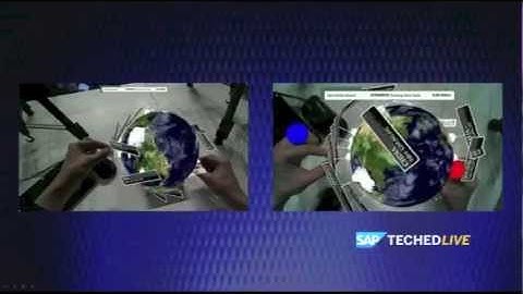 Smart Vision 2 - Smart Glasses, Augmented Reality, 2 x Kinects, hand tracking, pinch to zoom in 3D