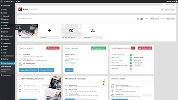 WordPress Theme - Slider Revolution Import