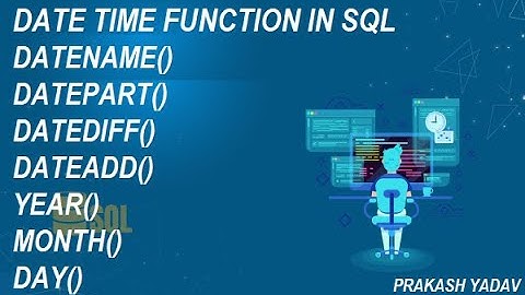 Day-12 | DATETIME FUNCTION IN SQL | DATE AND TIME | SQL Tutorial in Hindi