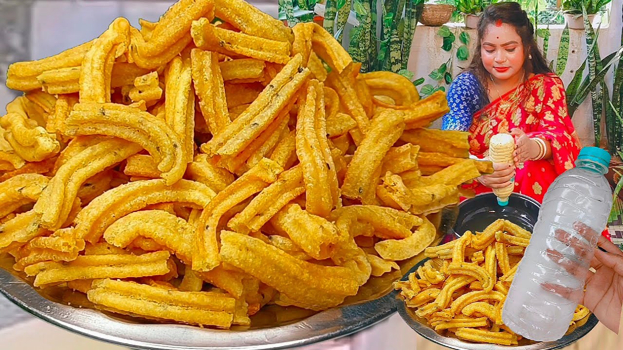 ১০মিনিটে চায়ের সাথে খাবার জন্য বানিয়ে নিন বাজারের গাঠিয়া ভাজা ছাঁচ বা মোল্ড ছাড়া|gathiya recipe