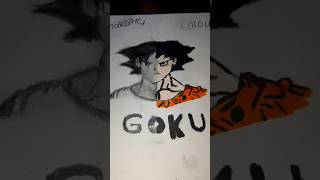 goku 2by2 drawing complete #music #anime #beats #wallpaper #slowed #china #drawing #viral #trending