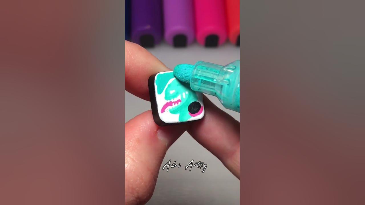 Activating some of my new posca pens! (Asmr) 