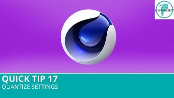 Quick Tip 17: Quantize Settings In C4D