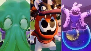 RAYMAN DLC - ALL BOSSES | Mario + Rabbids: Sparks of Hope (The Phantom Show)