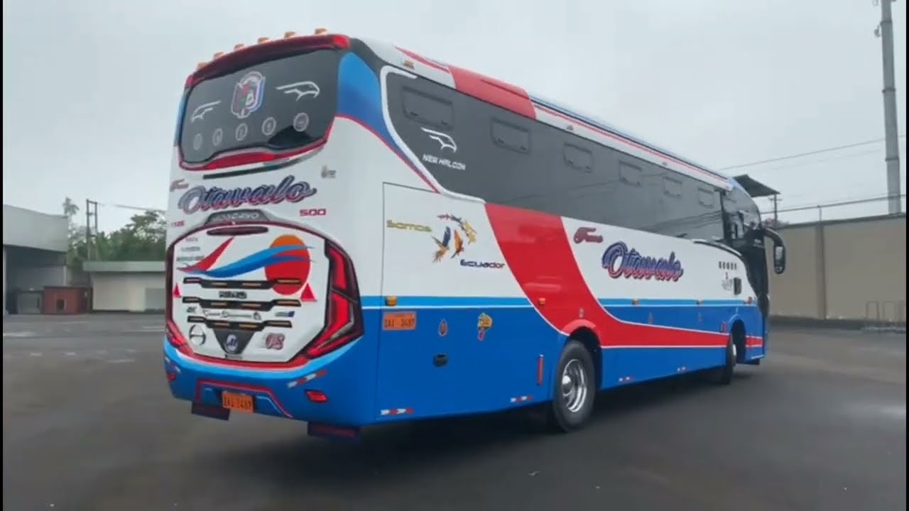 Impresionante!! Así es el bus de carrocerías Moncayo para la Cooperativa Otavalo