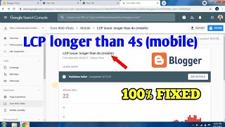 how to fix lcp issue longer than 4s (mobile) | lcp issue longer than 4s (mobile) screenshot 2
