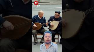 Trump & Kim Jong Un Perform Turkish Saz Music Putin Smiles While Listening To