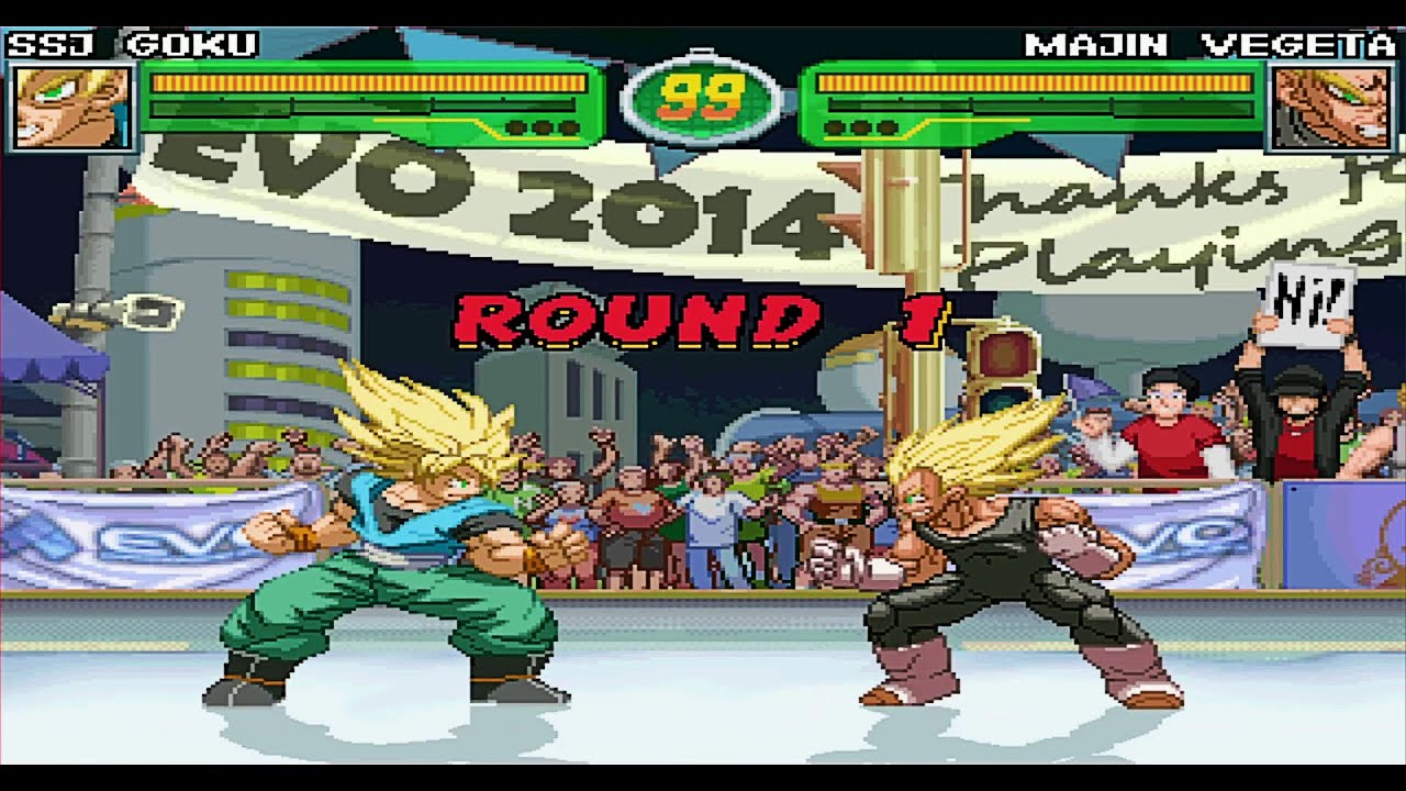 Unleashing the Saiyan Fury: Majin Vegeta vs. SSJ Goku - Hyper DBZ M.U.G.E.N 2023 Showdown!