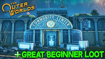 Exploring Emerald Vale Community Center | The Outer Worlds