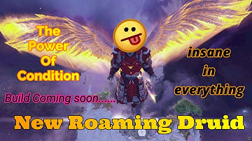 Roaming WvW New Druid Build The Most aggressive Condition Ranger GW2