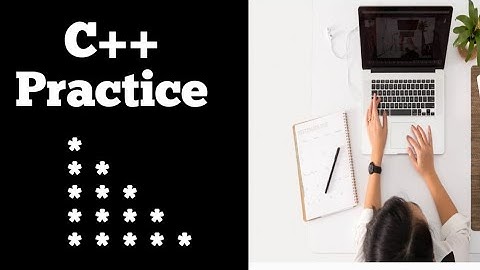 #25 C++ Programming Questions Practice : Star Pattern 1