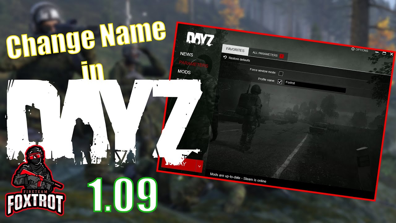 DayZ How to Change In game Name in DayZ YouTube