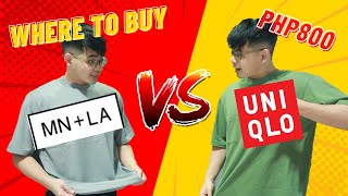 MNLA VS UNIQLO! Which essentials is BETTER? | ThatGuySimon (Philippines) screenshot 3