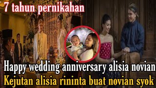 🔴KEJUTAN ALISIA RININTA HAMIL LAGI‼ 7 TAHUN PERNIKAHAN ALISIA & NOVIAN RAYAKAN ANNIVERSARY