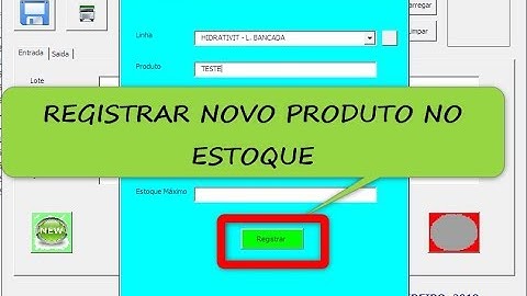 Formulário VBA para Salvar Produto para Planilha - Controle de Estoque com Excel - Aula 27