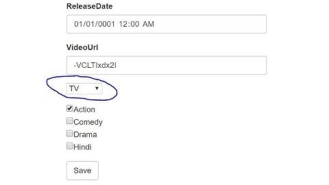 Edit Selected Dropdownlist value in ASP.NET CORE
