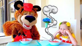 Nastya And The Bear Funny Story For Kids