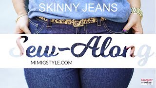 Mimi G Sew-Along for Jeans Patterns 8222 / 8516 - Part 3