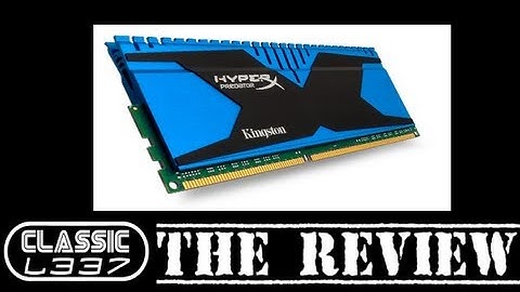 Kingston HyperX Predator Series 16GB Memory Kit Unboxing and Review