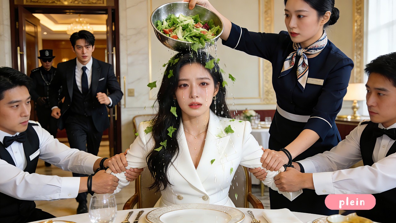 Serveur méprisant une fille pour une salade,il ignore qu’elle est la fille du PDG,et regrette tard !