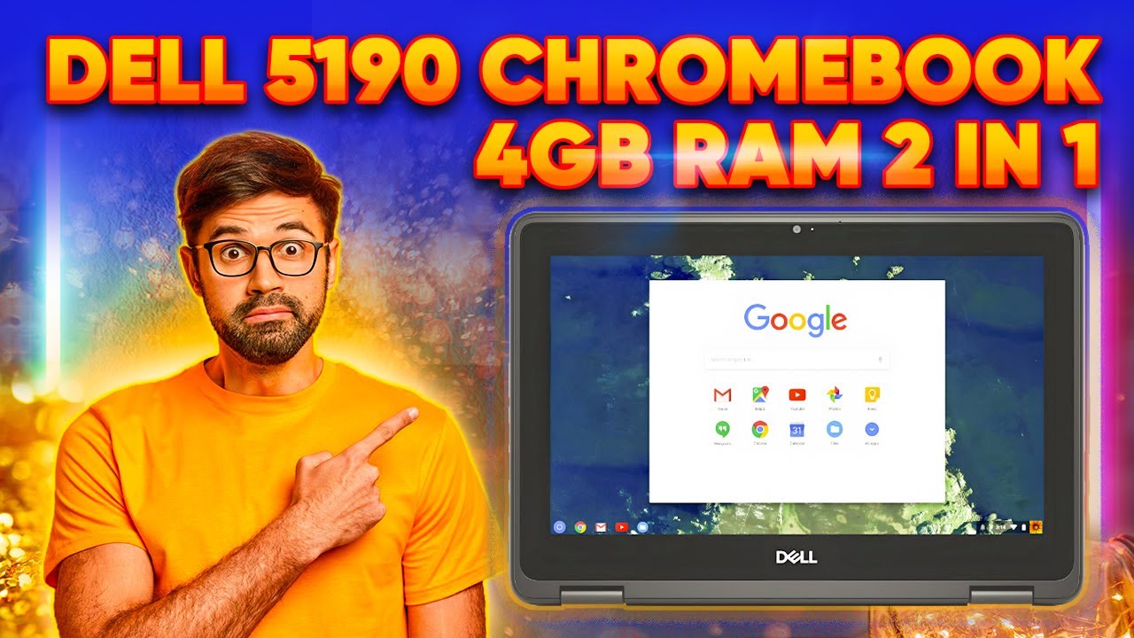Dell 5190 Chromebook with Dual Camera Touchscreen - YouTube